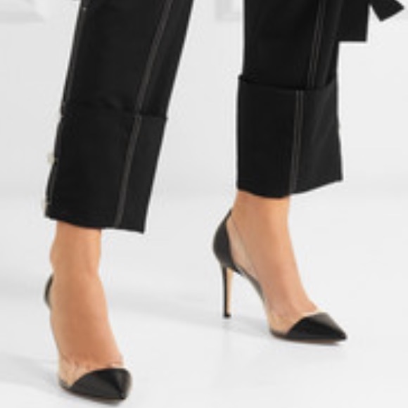 gianvito rossi plexi pumps